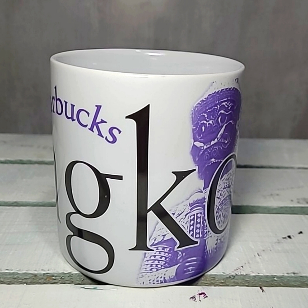 Starbucks Bangkok Collector Series City Mug Oversized 20 oz. Coffee Cup 2000 - Picture 2 of 9